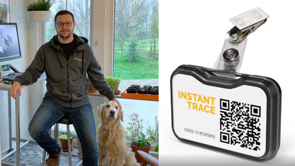 Engineering Alum Creates Tracking Device for COVID-19